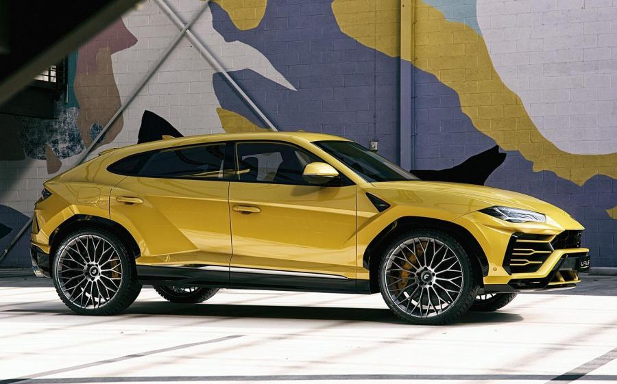 Lamborghini Urus Giallo Auge on Forgiato Wheels (RDB-ECL) '2019